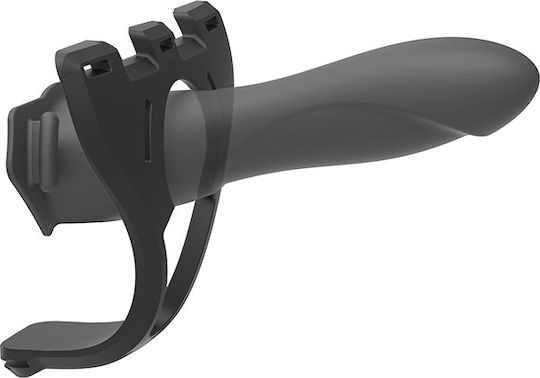 Doc Johnson Body Extensions BE Strong Harness με Dildo 19.05cm σε Μαύρο Χρώμα 2τμχ