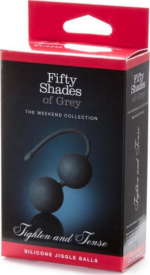 Fifty Shades of Grey Tighten & Tense Jiggle Balls Κολπικές Μπάλες Μαύρες