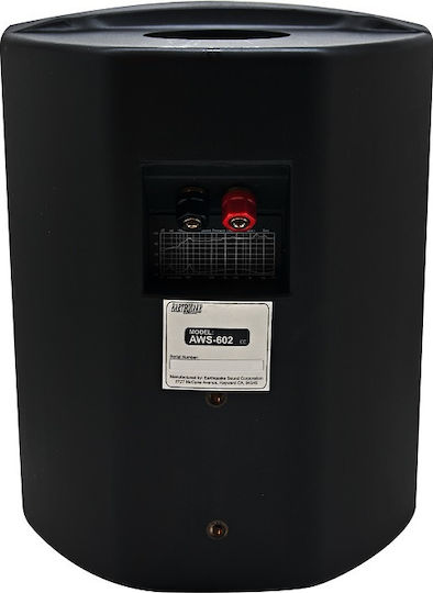 Earthquake AWS-602 Επιτοίχια Ηχεία 35W (Ζεύγος) Μαύρα