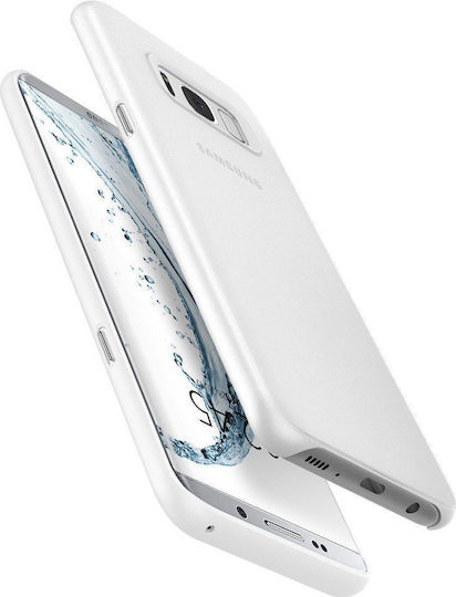 Spigen AirSkin Задна корица Силикон 0.36мм Прозрачен (Galaxy S8+)