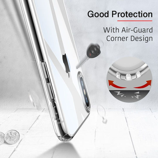 ESR Essential Zero Back Cover Silicon Transparent (iPhone XS Max)