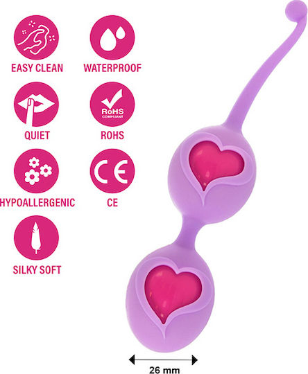 Feelztoys Desi Love Balls Purple