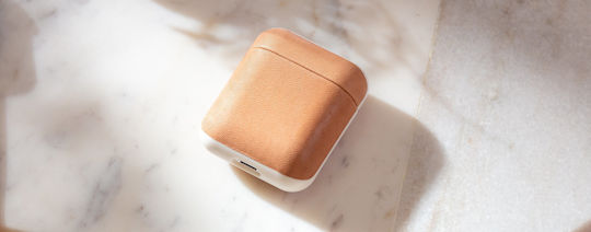 Nomad Rugged Калъф в Кафяв цвят за Apple AirPods 1 / AirPods 2