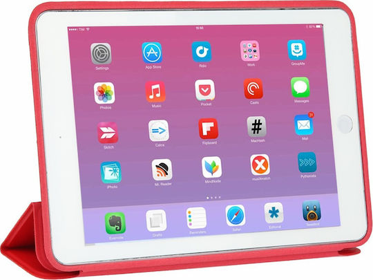 Tri-Fold Flip Cover Κόκκινη (iPad Air 2013 9,7")