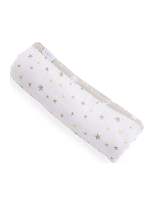 Kikka Boo Stars Πάνα Αγκαλιάς από Μουσελίνα Λευκό 85x85εκ.