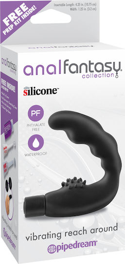 Pipedream Anal Fantasy Reach Around Анален вибратор Черен 12см