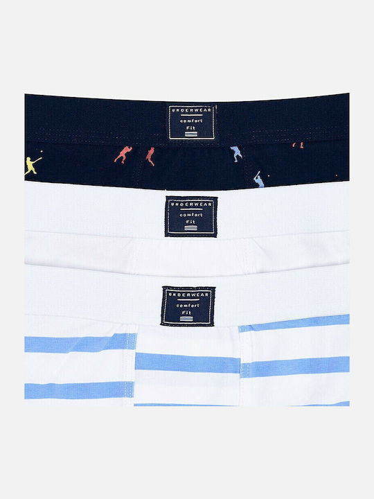 Mayoral Play Kids' Set with Boxers Multicolored 3pcs
