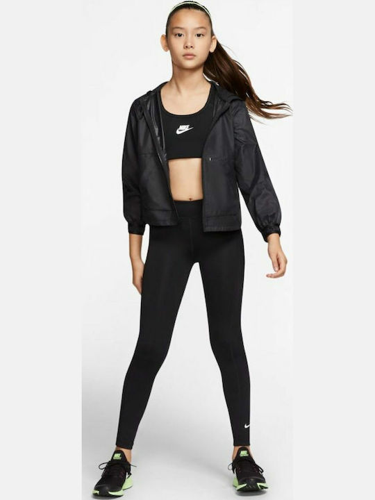 Nike Classic Kids' Bralette Dri-Fit Black Nike Classic Kids' Bralette Dri-Fit Black