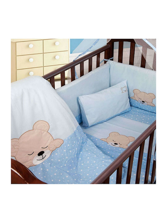 Dimcol Κουνουπιέρα Pentru Patut Sleeping Bears Γαλάζια