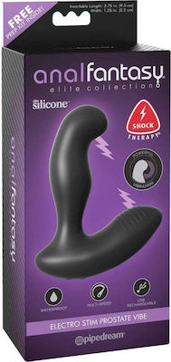 Pipedream Anal Fantasy Collection Electro Stim Prostate Vibrator Black 13.30cm