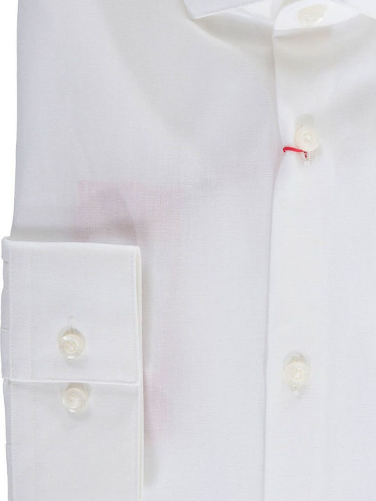 Erondo Long-sleeved Cotton Shirt White