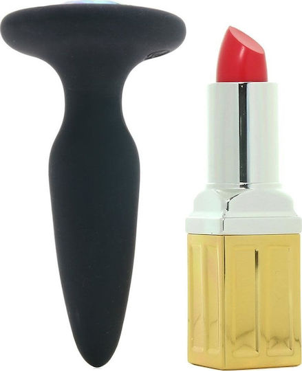 Ns Novelties Glams Gem Dop Anal Mini Mici Neagră 6.8cm