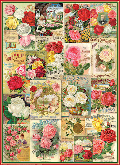 Roses Seed Puzzle 2D 1000pcs