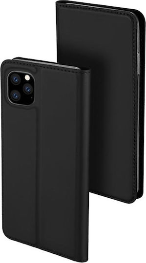 Dux Ducis Skin Pro Book Piele artificială Negru (iPhone 11 Pro Max)