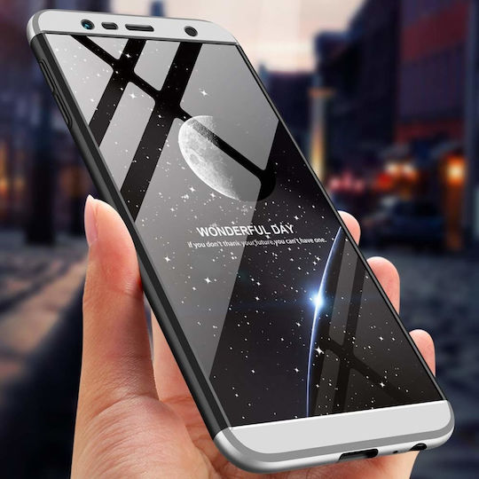 С пълно покритие (360°) Пластмаса 0.3мм Черен (Galaxy J4+)