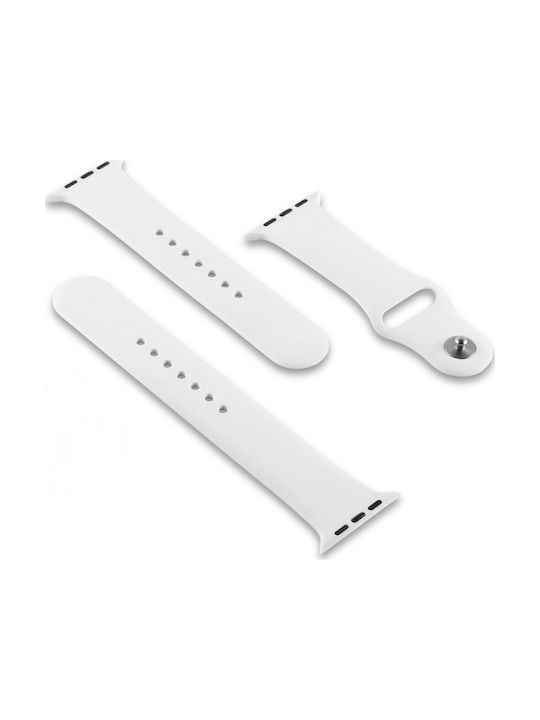 Tactical Strap for Apple Watch 38mm (White)