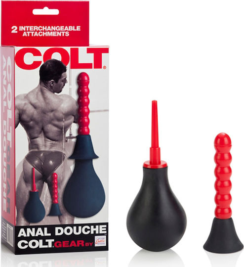 Colt Anal Douche Πρωκτικά Ντους Σετ Red 10cm 2τμχ