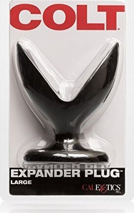 Colt Expander Plug Large Πρωκτική Σφήνα Large Μαύρη 12cm