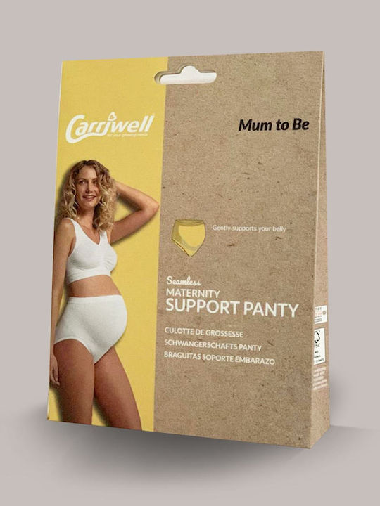 White Maternity Brief