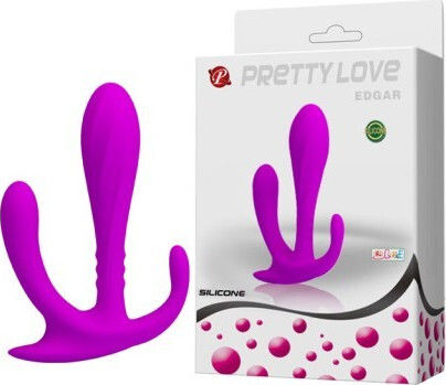 Pretty Love Edgar Mini Διπλός Δονητής 11.5cm Purple