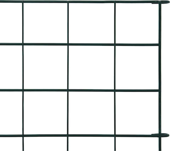 vidaXL Garduri din Metal în Culoarea Verde 64x77.5cm