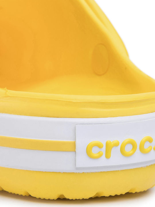 Kids Anatomic Beach Clogs Crocband Yellow