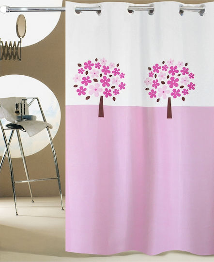 San Lorentzo Tree Shower Curtain Fabric San Lorentzo Tree Shower Curtain Fabric