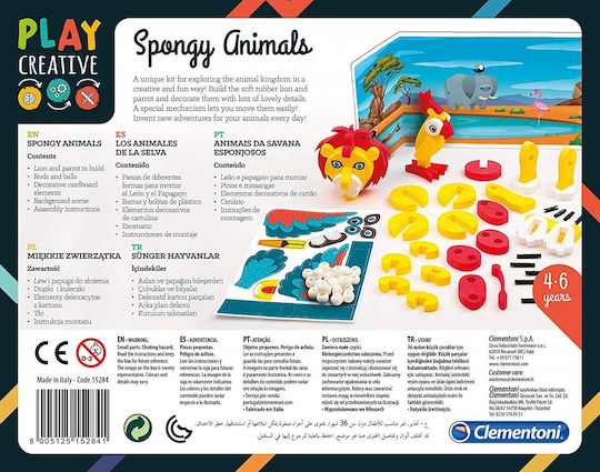 Clementoni Παιχνίδι Κατασκευών Soft Animals