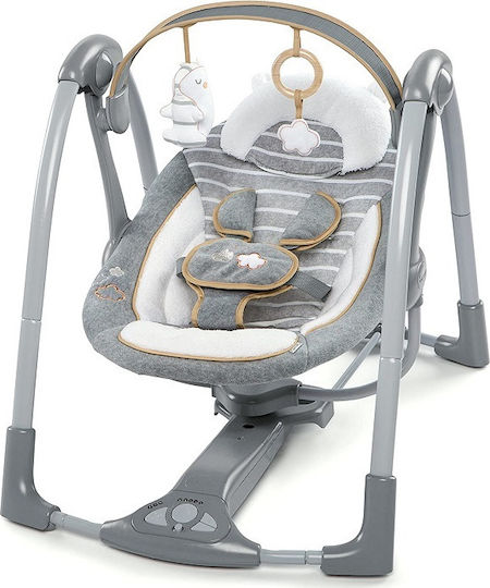 Ingenuity Swing 'n Go Електрически Релакс Бебе Бела Теди