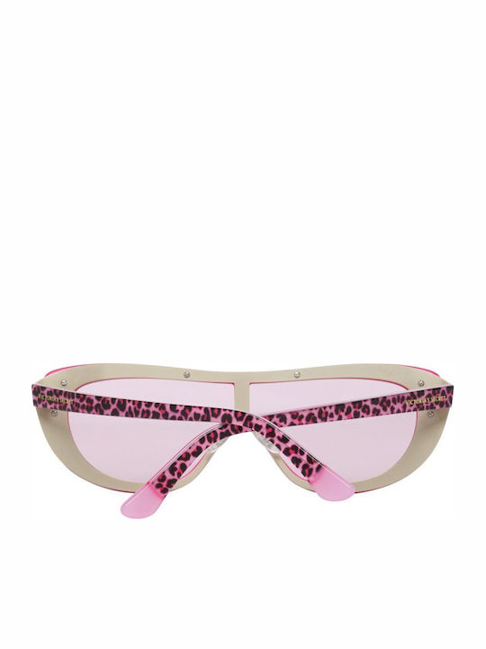 Victoria's Secret Women's Sunglasses with Pink Plastic Frame and Pink Lens
