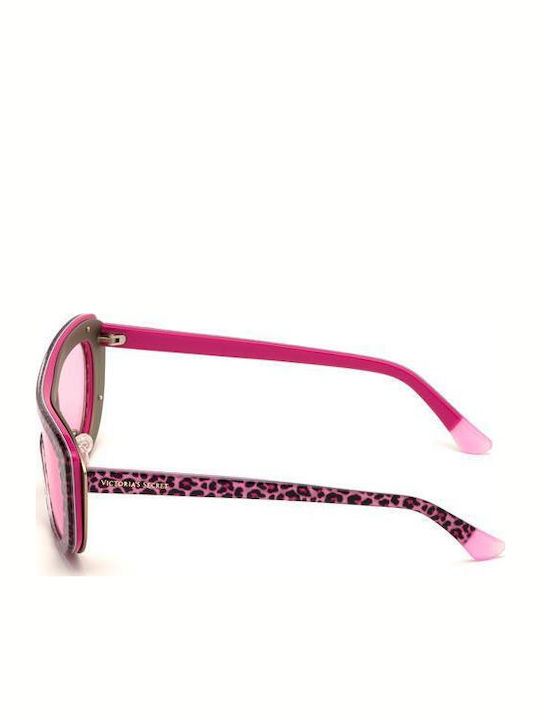 Victoria's Secret Women's Sunglasses with Pink Plastic Frame and Pink Lens