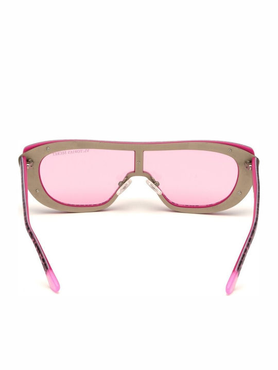 Victoria's Secret Women's Sunglasses with Pink Plastic Frame and Pink Lens
