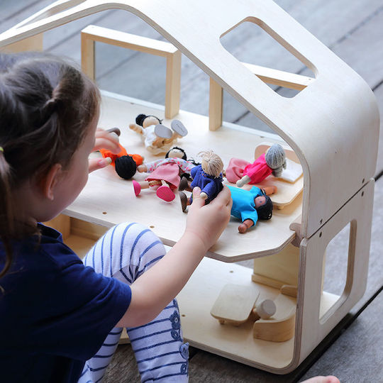 Plan Toys Căsuță de păpuși din lemn