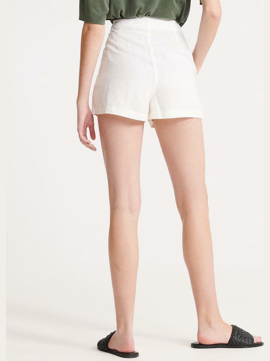 Superdry Eden Linen Women's Shorts White