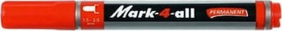 Stabilo 651 Mark 4 All Permanent Marker 2.5mm Rot