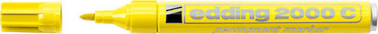 Edding 2000C Permanent Marker 3mm Yellow