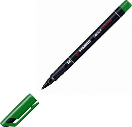 Stabilo ΟΗPen Universal M Маркер за Прозрачни Филми 1мм Зелен