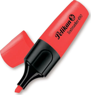 Pelikan Textmarker 490 Highlighter 5mm Red 940429