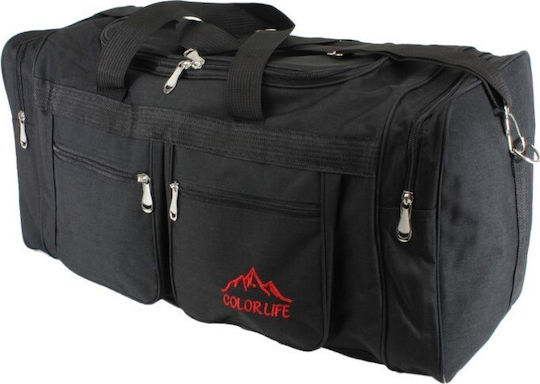 Colorlife Sack Voyage Black Fabric L50xW22xH25cm