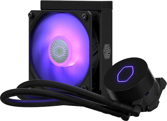 CoolerMaster MasterLiquid ML120L V2 RGB (v2) CPU Water Cooling Single Fan 120mm for Socket AM4/AM5/1200/115x