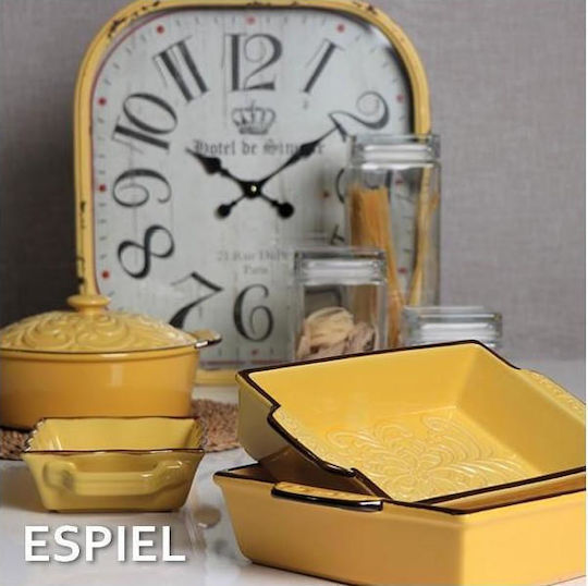 Espiel Landmark Vază Utilizare Generală cu Capac Sticlă Transparentă 2500ml