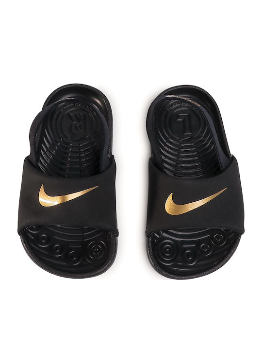 Kids' Slides Black Kawa Td