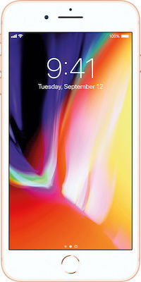 Apple iPhone 8 Plus (3GB/128GB) Single SIM Χρυσό