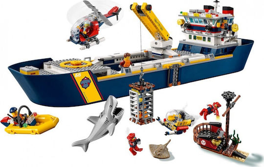 LEGO City Ocean Exploration Ship για 7+ Ετών