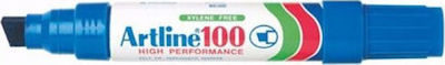 Artline 100 Permanent Marker 12mm Blau