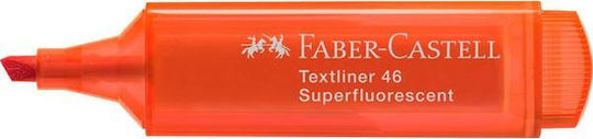Faber-Castell Textliner 46 Маркер за Подчертаване 5мм Оранжев