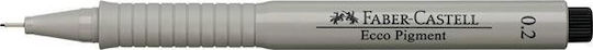 Faber-Castell Ecco Pigment Fineliner Design Marker 0.2mm Black