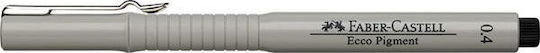 Faber-Castell Ecco Pigment Fineliner Design Markers 0.4mm Black 10pcs
