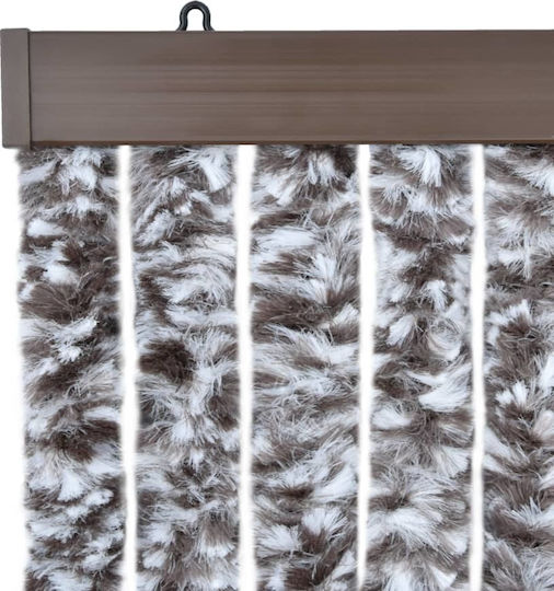 vidaXL Türvorhang Brown-Beige 90x220cm 284277