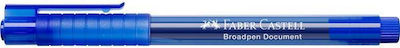 Faber-Castell Broadpen 1554 Design Marker 0.8mm Blue